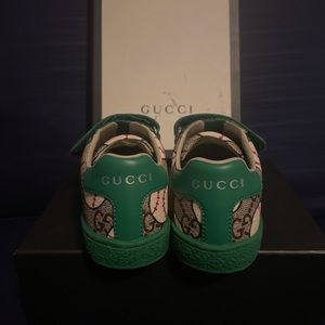 Green Baseball Gucci shoes